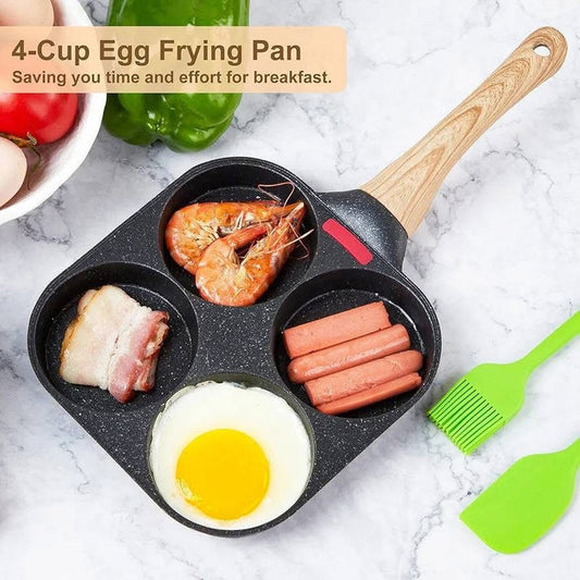Non-Stick 4 Portions Frying Pan