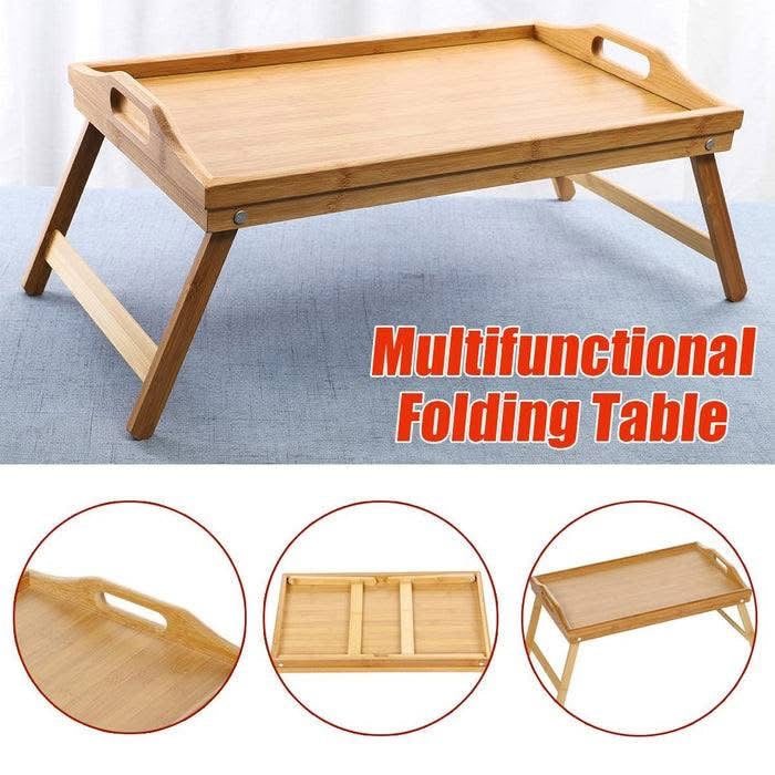 Wooden Foldable Laptop Study Table