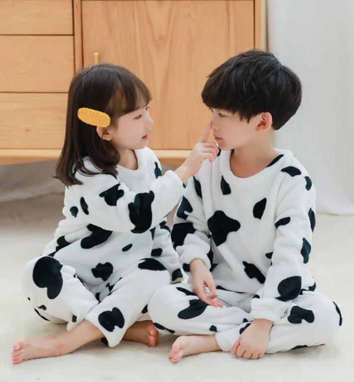 Kids Winter Double Fleece Sweatshirt & Trouser for Kids