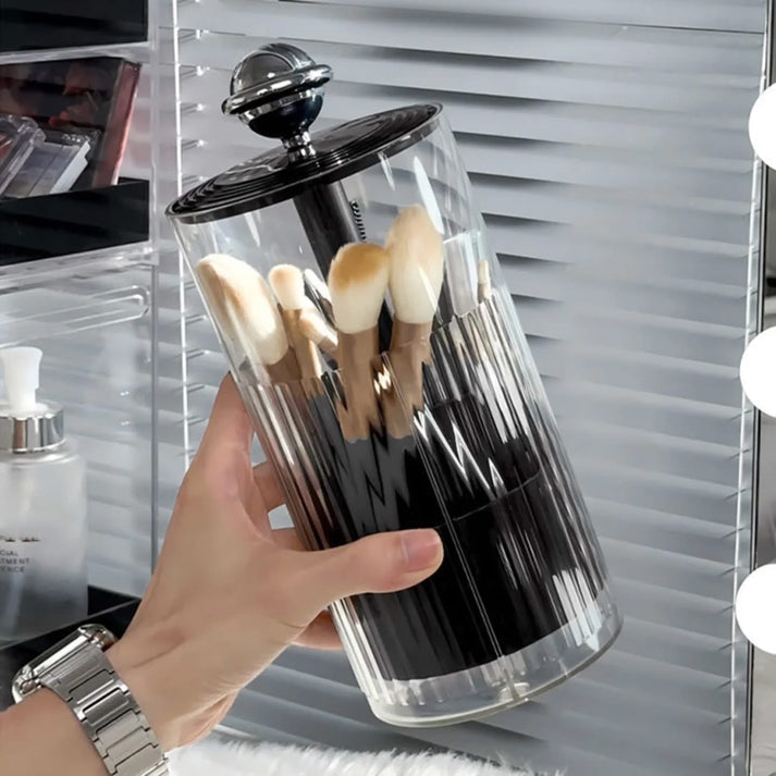 Push Automatic Lifting up Brushes Holder with Lid