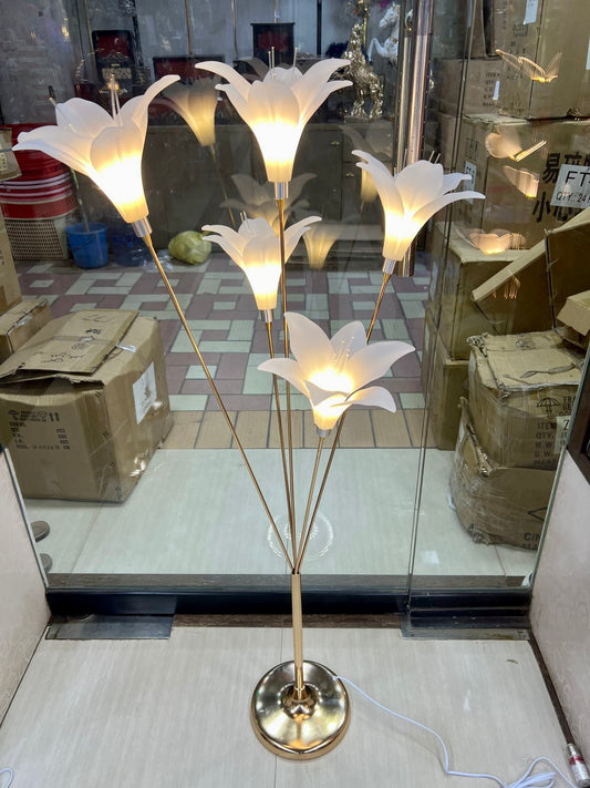 Led Tulip Flower Design Floor Lamp