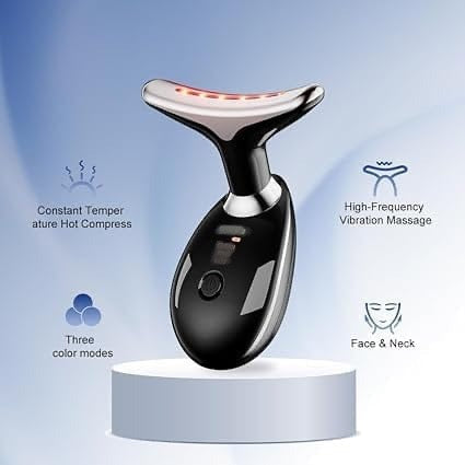 Rechargeable LED Face & Neck Massager