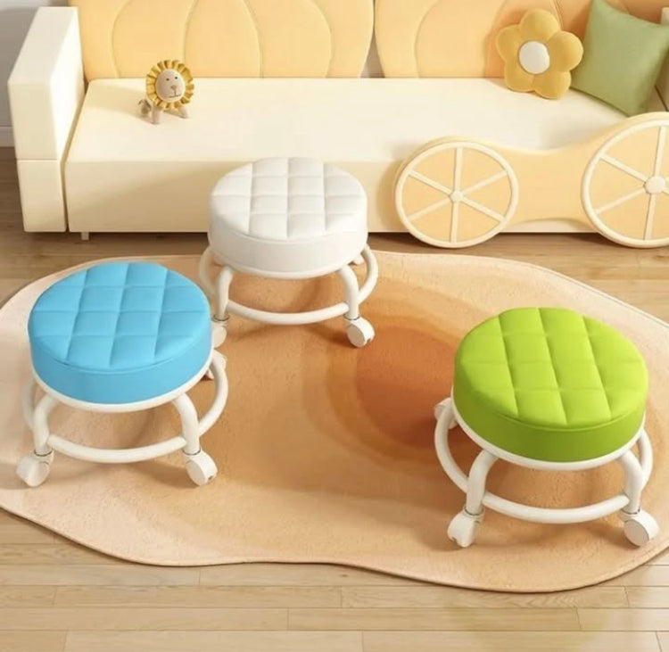 Rolling Stool with Wheels Premium Quality