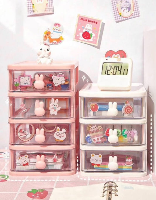 3 Layer Multipurpose Acrylic Drawer Organizer