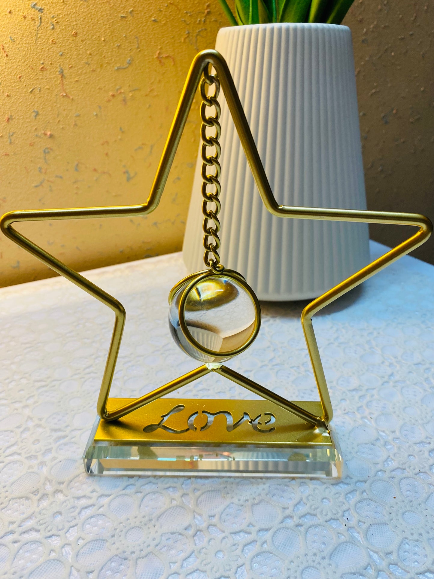Metal Star Showpiece for Home Decor