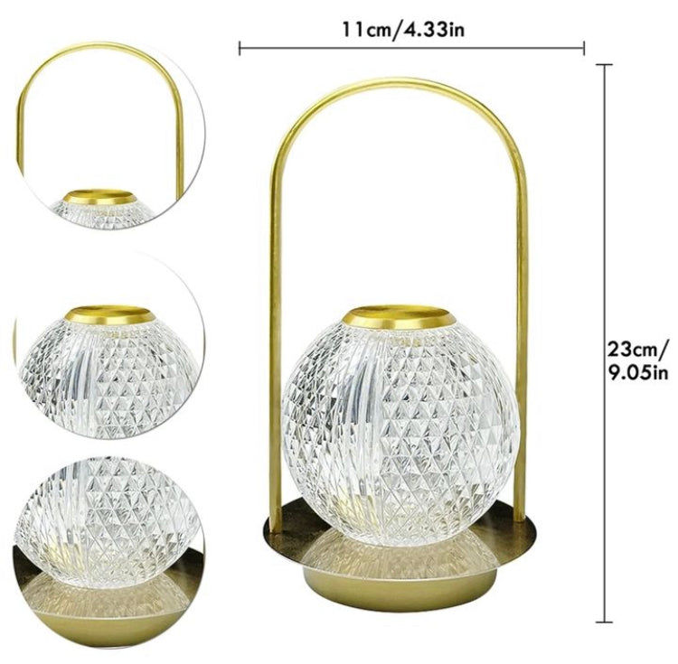 Touch Sensor Table Lamp with 3 Light Modes