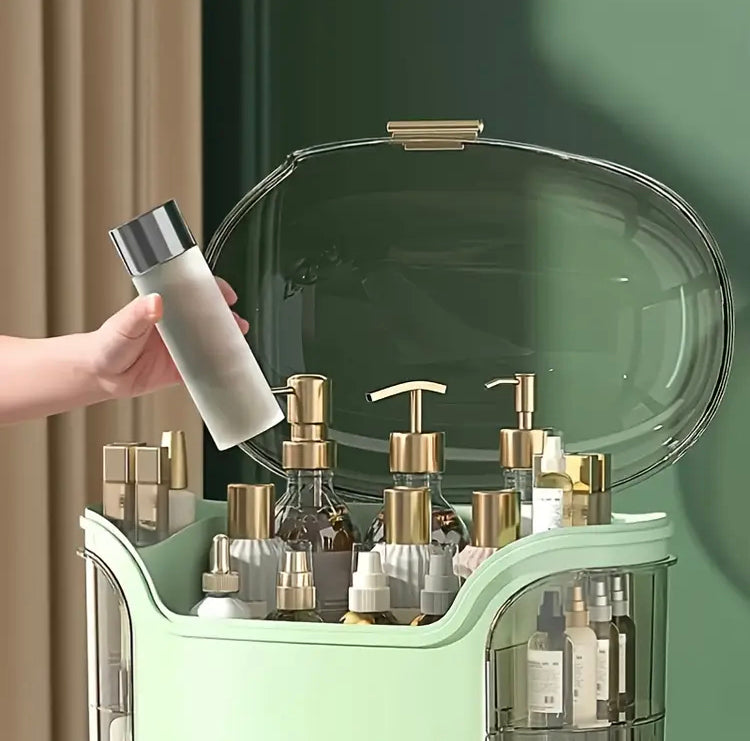 Large Capacity Dustproof Makeup Cosmetics Organizer