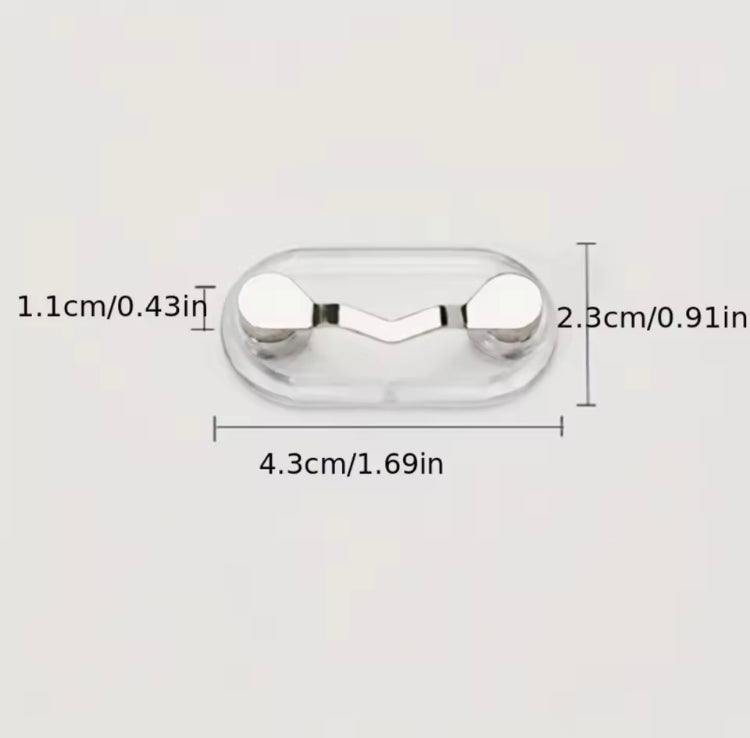 Stainless Steel Magnetic Glasses Multipurpose Holder