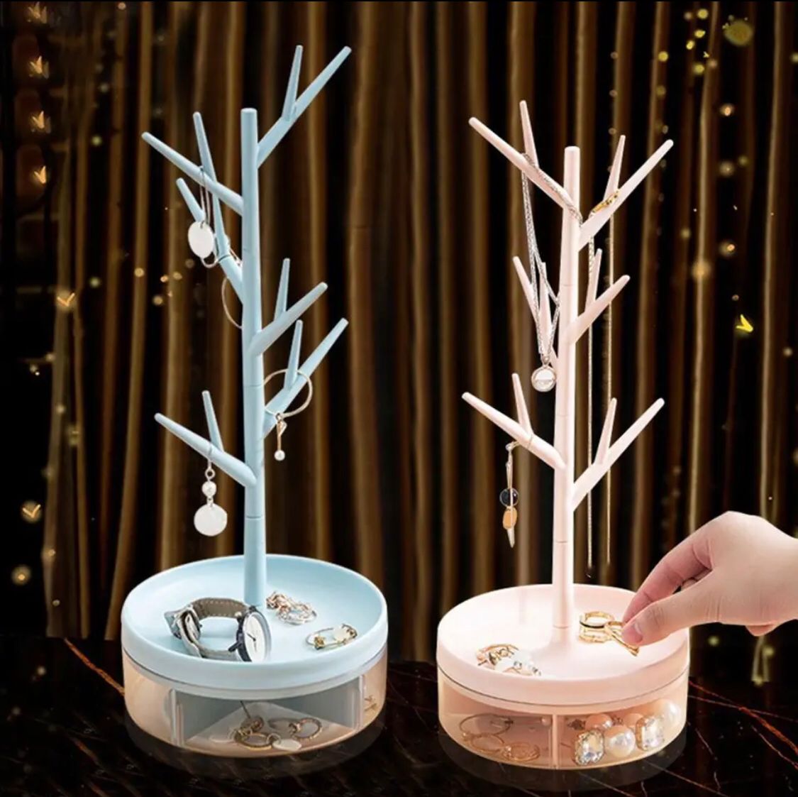 Tree Style Earings Jewellery Organizer
