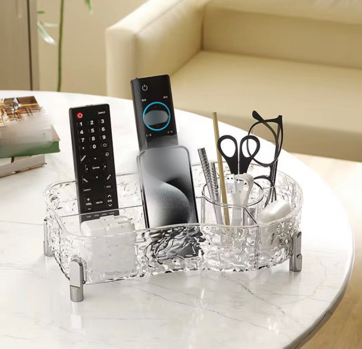 2 in 1 Vanity Cosmetics tray and Brushes Holder