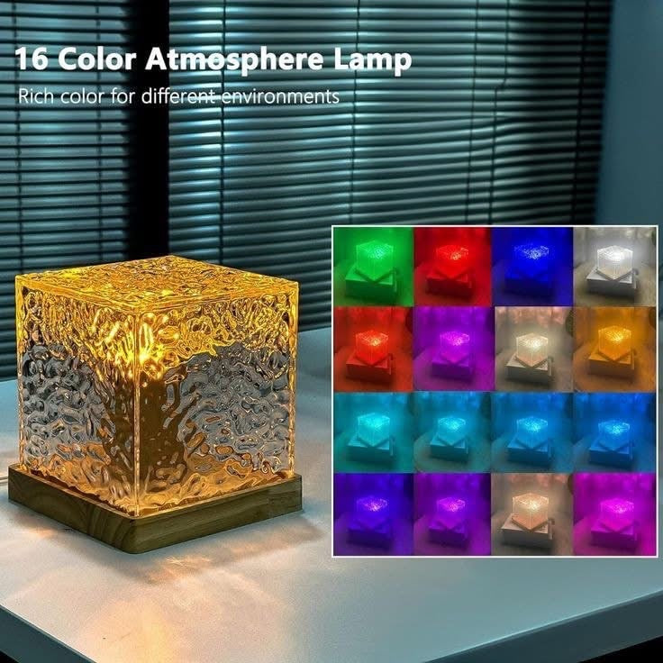 16 Colours Projector Night Light Lamp with Remote