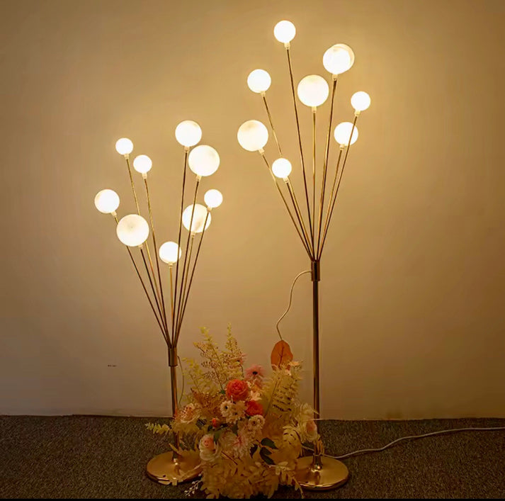Led Corner Ball Floor Lamp for Home Decoration