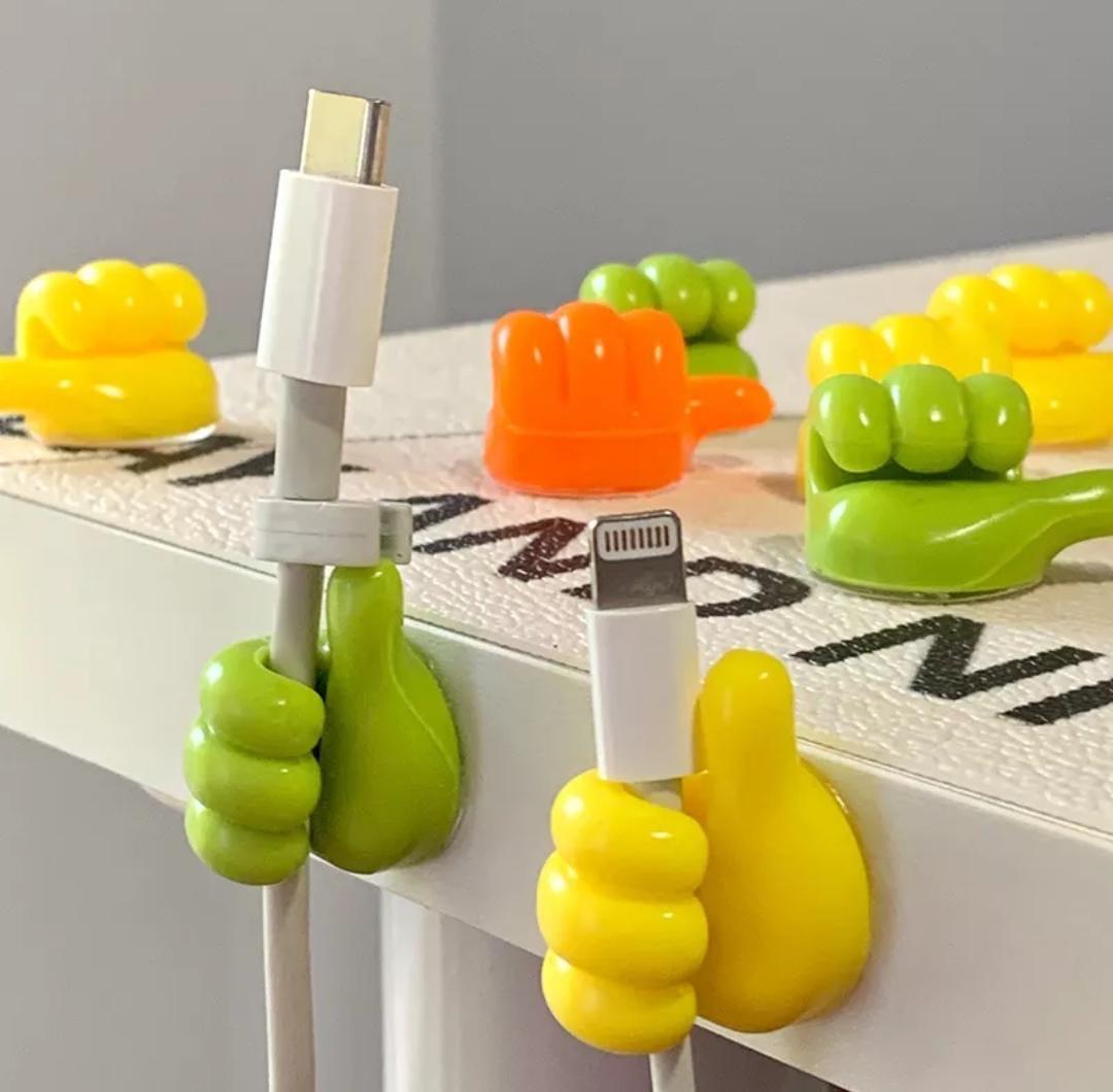 10 Pcs Wall Adhesive Multipurpose Thumb Hooks