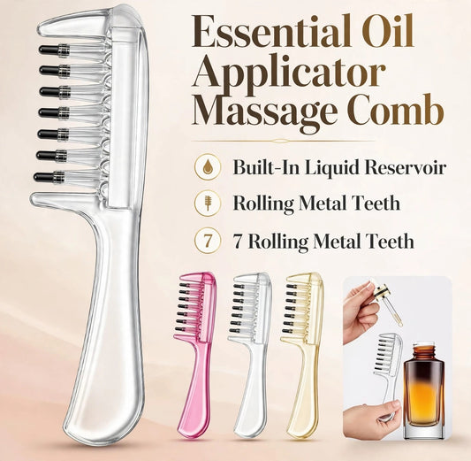 Hair Oil & Serums Applicator Comb
