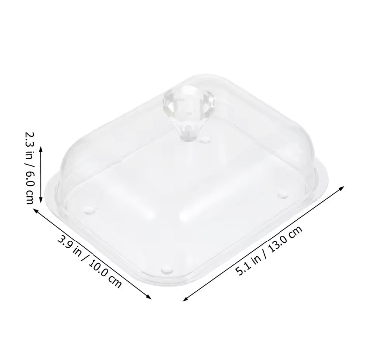 Acrylic Butter Multipurpose Dish