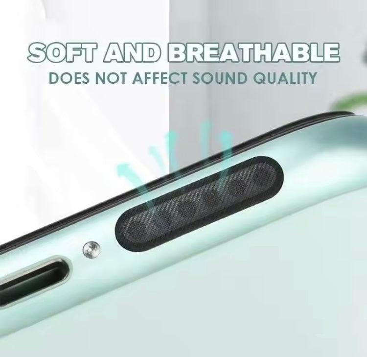 10 Pcs Mobile Phone Speaker Anti-dust Mesh Stickers