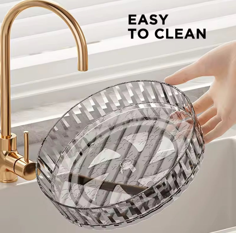 Acrylic 360 Rotating Cosmetics Makeup Vanity Tray