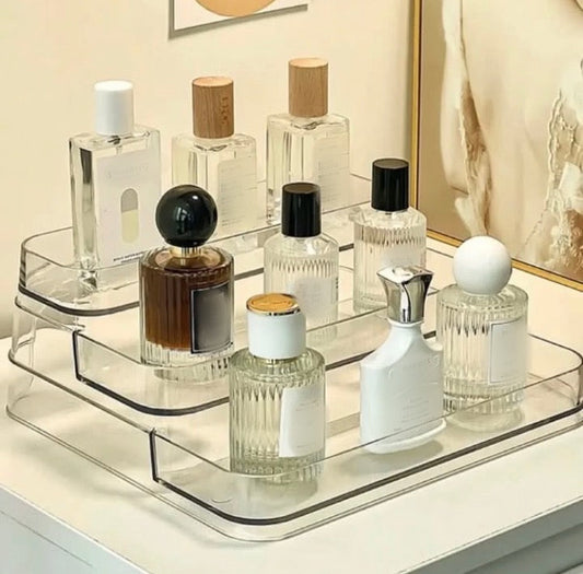 3 Layer Perfumes and Cosmetics Makeup Organizer