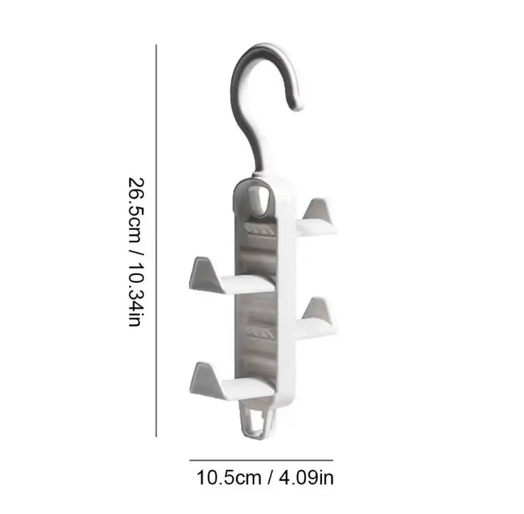 Portable Multipurpose Hook Hanging for Bag Scarfs