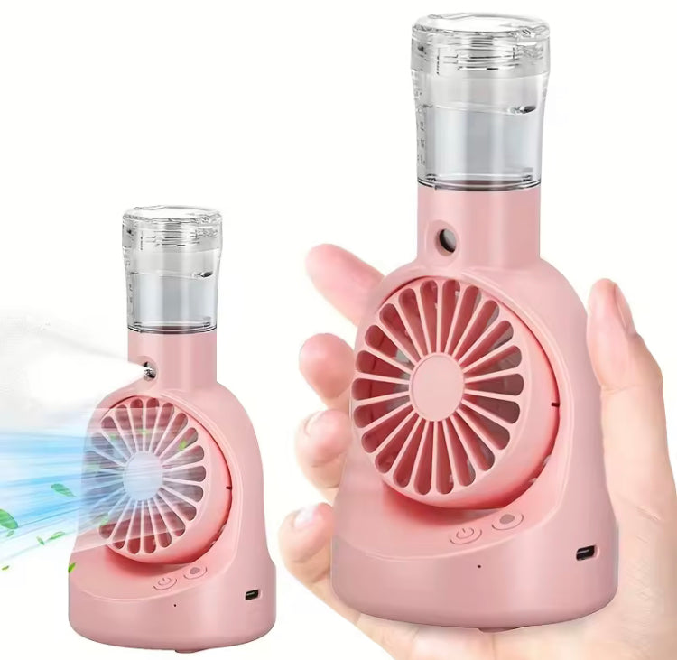 Handheld Mist Spray Fan