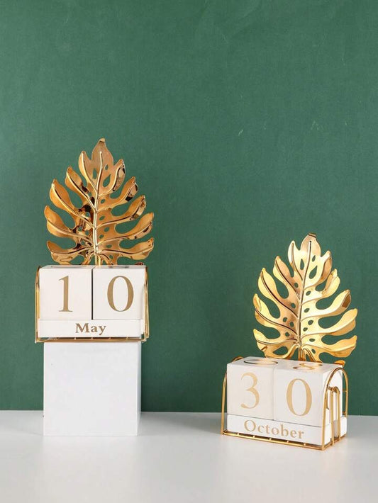 Metal Creative Calender Living Room Office Decor