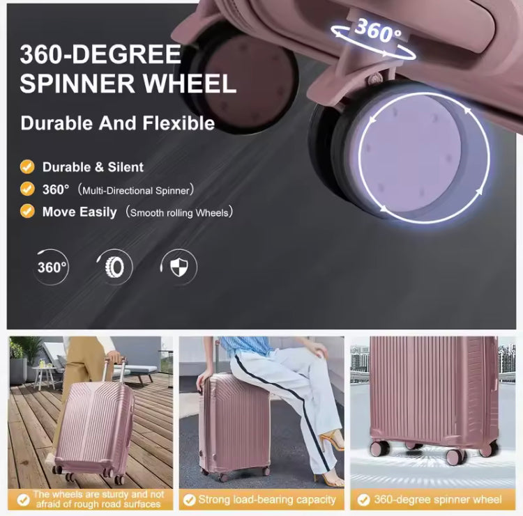 28 Inches Non-Breakable four Wheels Travel Luggage Bag with Lock System