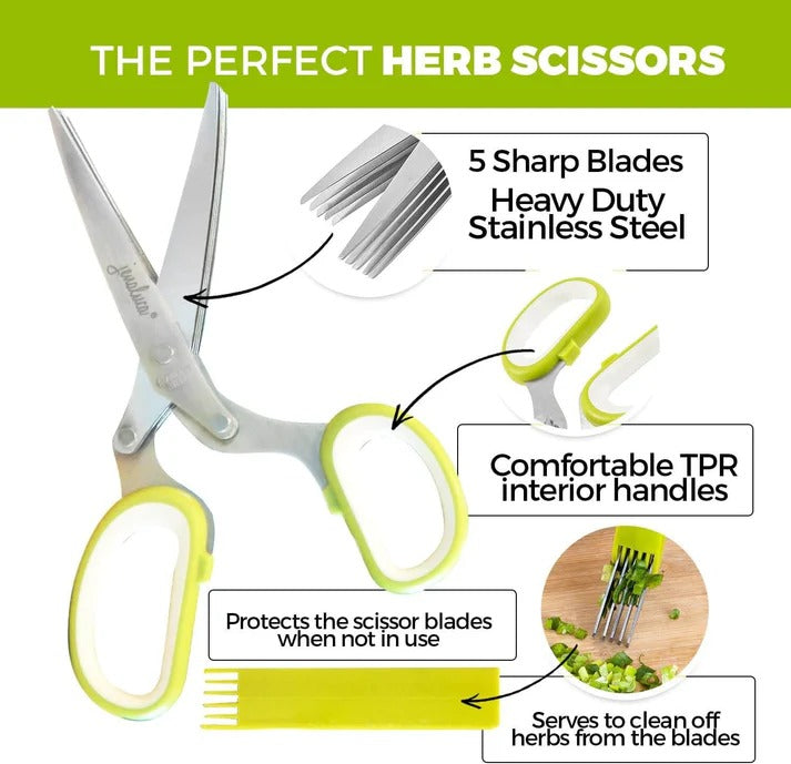 5 Layer Multifunctional Stainless Steel Scissor