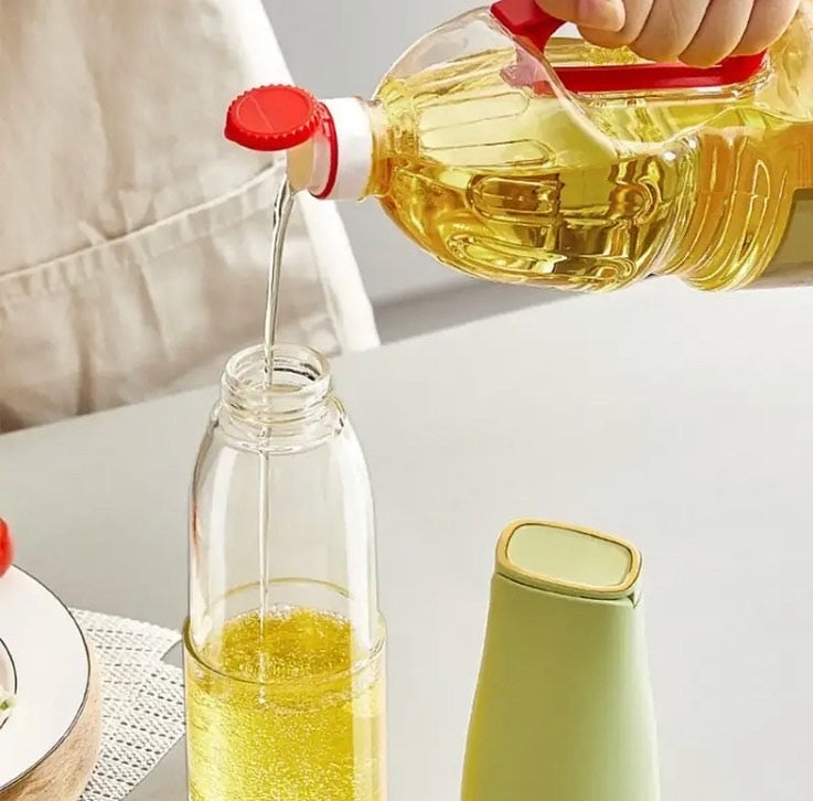 500ml Auto Flip Oil Bottle Leakproof