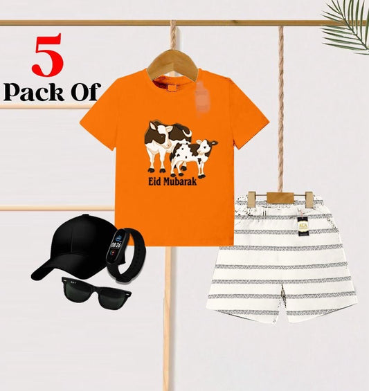 Pack of 5 Kids Bakra Eid Suit