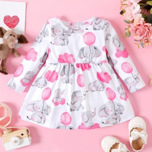 Girls Full Sleeves Frock