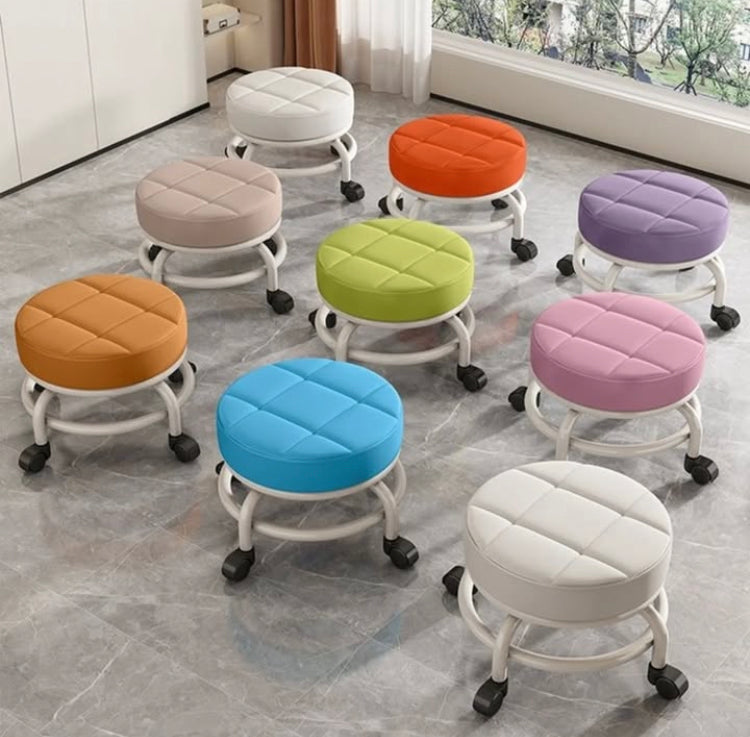 Rolling Stool with Wheels Premium Quality