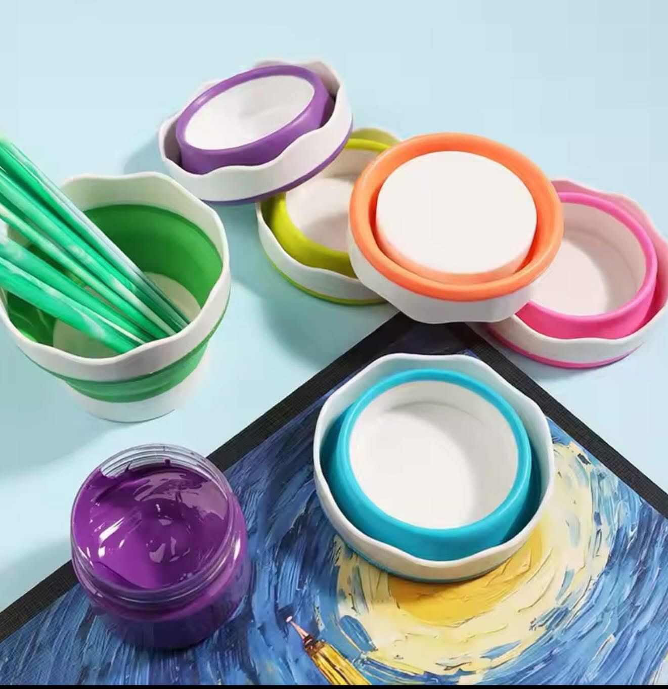 Silicone Foldable Multipurpose Mini Cup (High Quality)