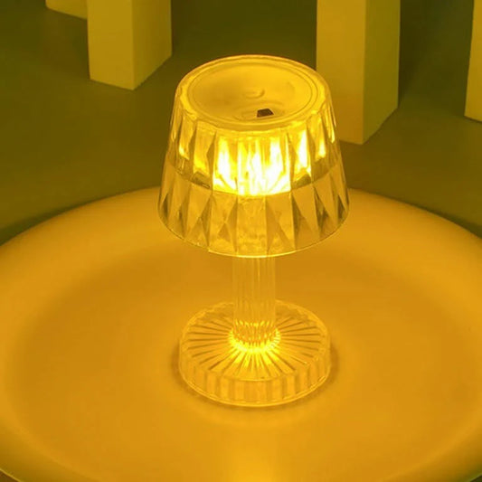 Cute Led Crystal Mini Table Lamp