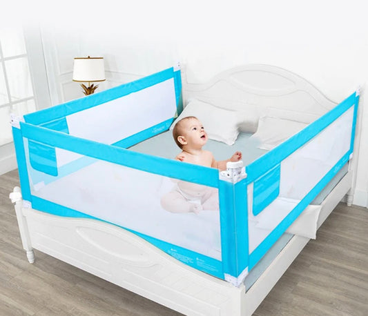 Child Bed Safety Barrier Protection Rails (Size 5.9 Ft)