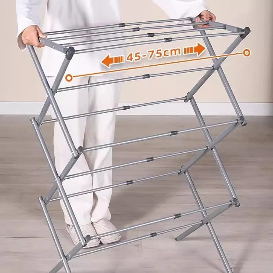 Foldable Clothes Drying Rack Heavy Quality