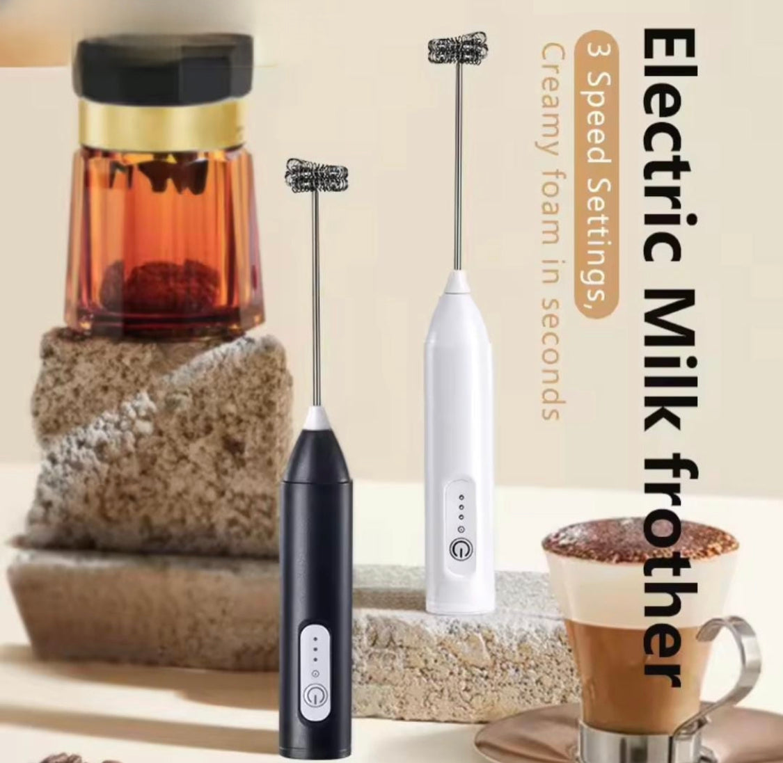 Rechargeable High Quality Coffee Frother / Beater