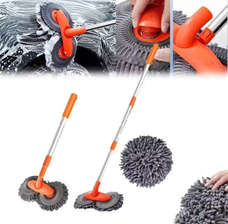 Car Double Head Cleaning Brush with Long Handle