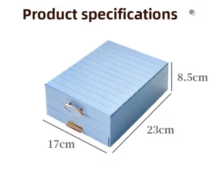 Double Layer Drawer Style Jewellery Box
