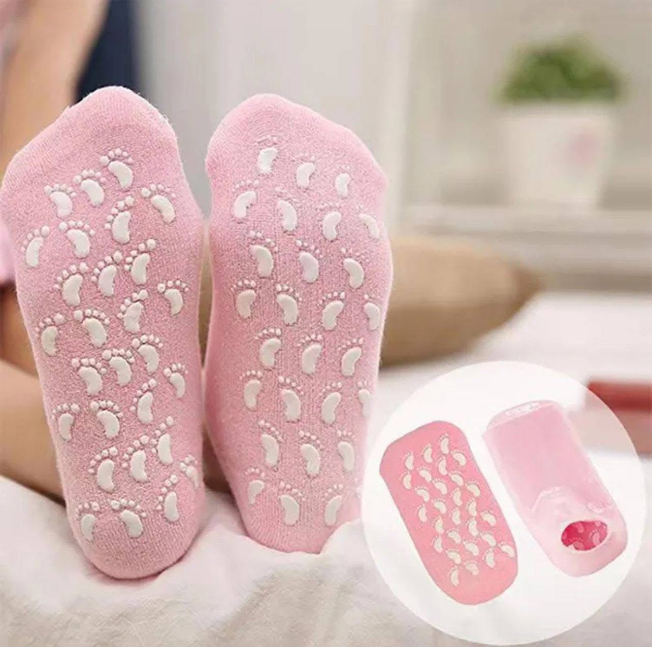 Moisturising Silicone Spa Gel Socks