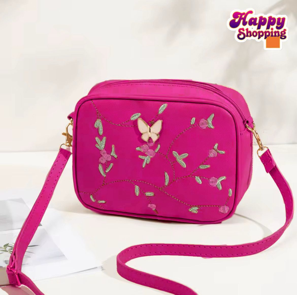 Embrioded Stylish Crossbody Bag for Girls