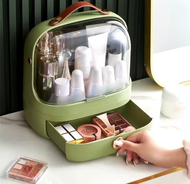 Large Capacity Dustproof Cosmetics Makeup Organizer