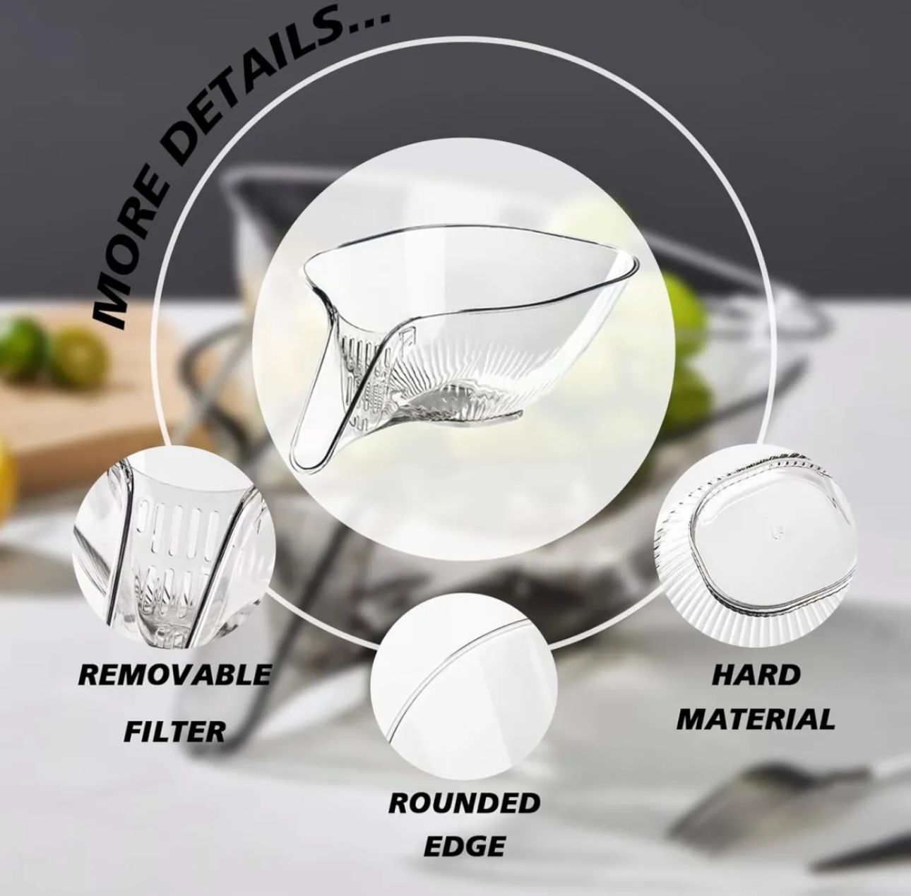 Fruits Vegetables Washing Drainer Bowls