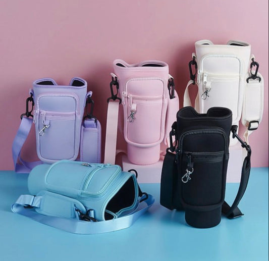Tumbler Carrier Bag with Phone Holder