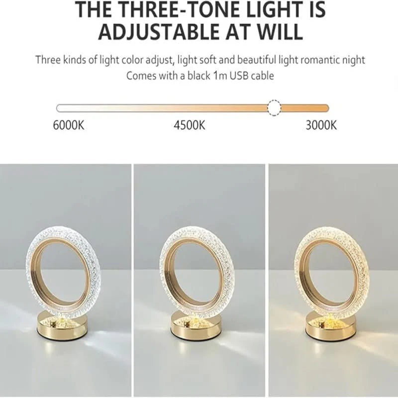 Wireless Touch LED Sensor Lamp with 3 Light Modes