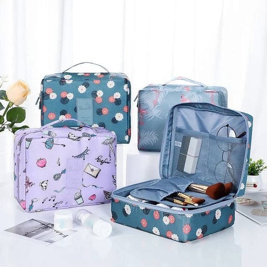 Portable Multifunctional Cosmetics Makeup Bag