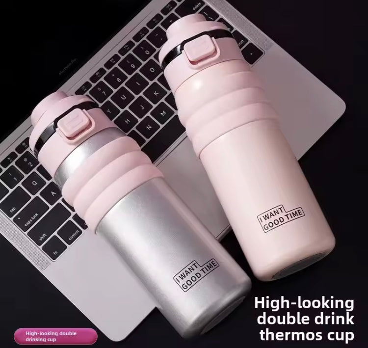 650ml Stainless Steel Large Capacity Insulated Bottle