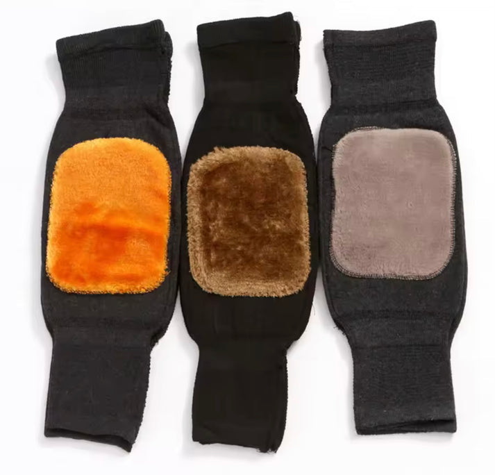 Cozy Winter Warm Knee Protectors (Pair)