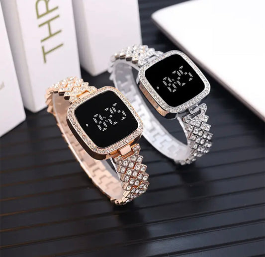 Diamond LED Watch For Women