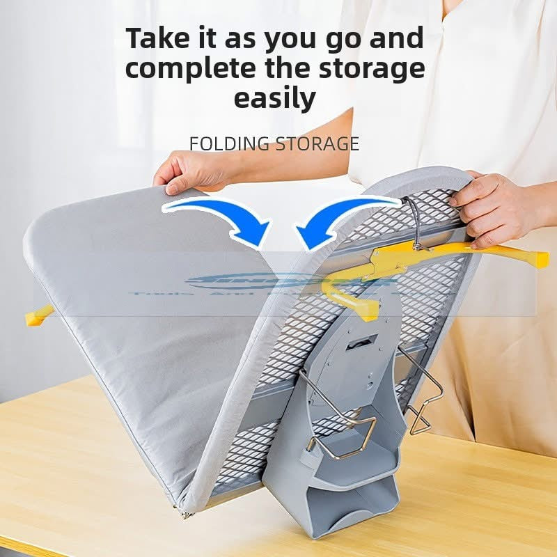 Foldable Premium Quality Wall Mounted Ironing Board with Iron Holder