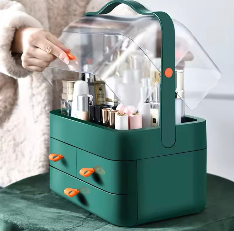 Large Capacity Double Sided Cosmetics Makeup Organizer